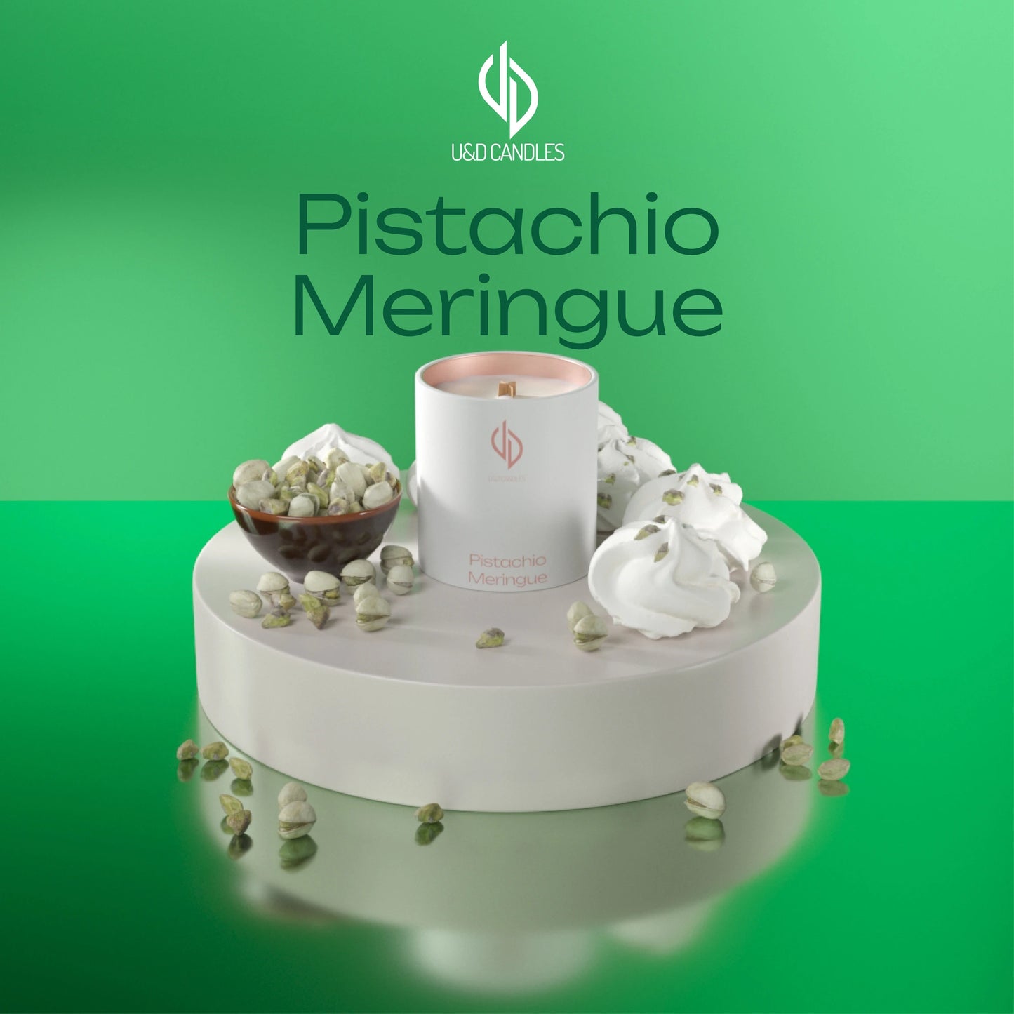 Pistachio Meringue - A pisztáciás habcsókok csábítása