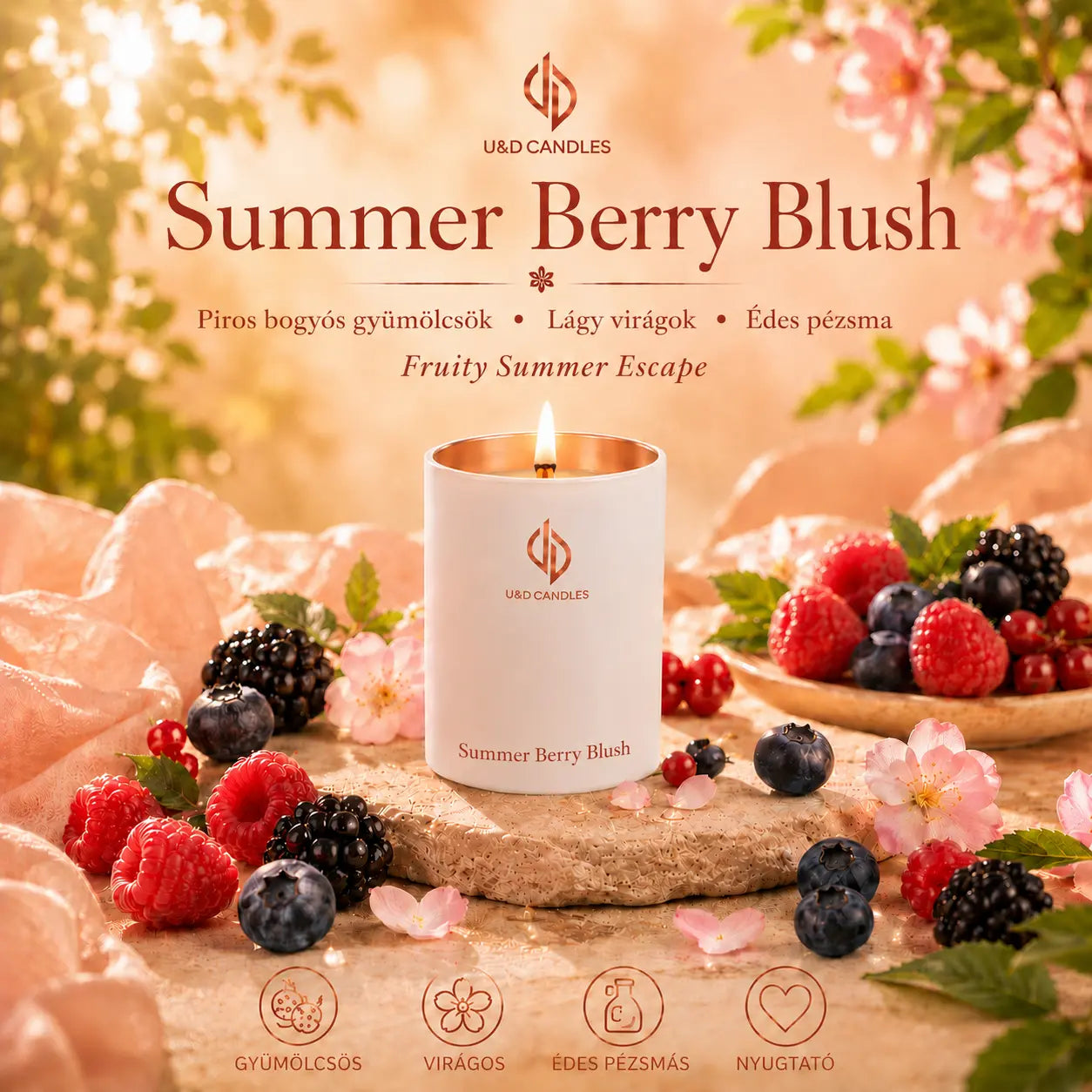 Summer Berry Blush - Gyümölcsös nyári ölelés