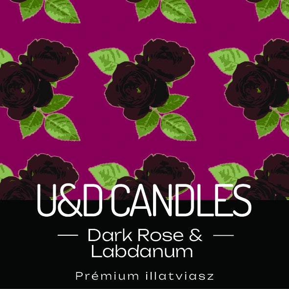 Dark Rose Labdanum - A rejtett vágyak esszenciája illatviasz (30g)