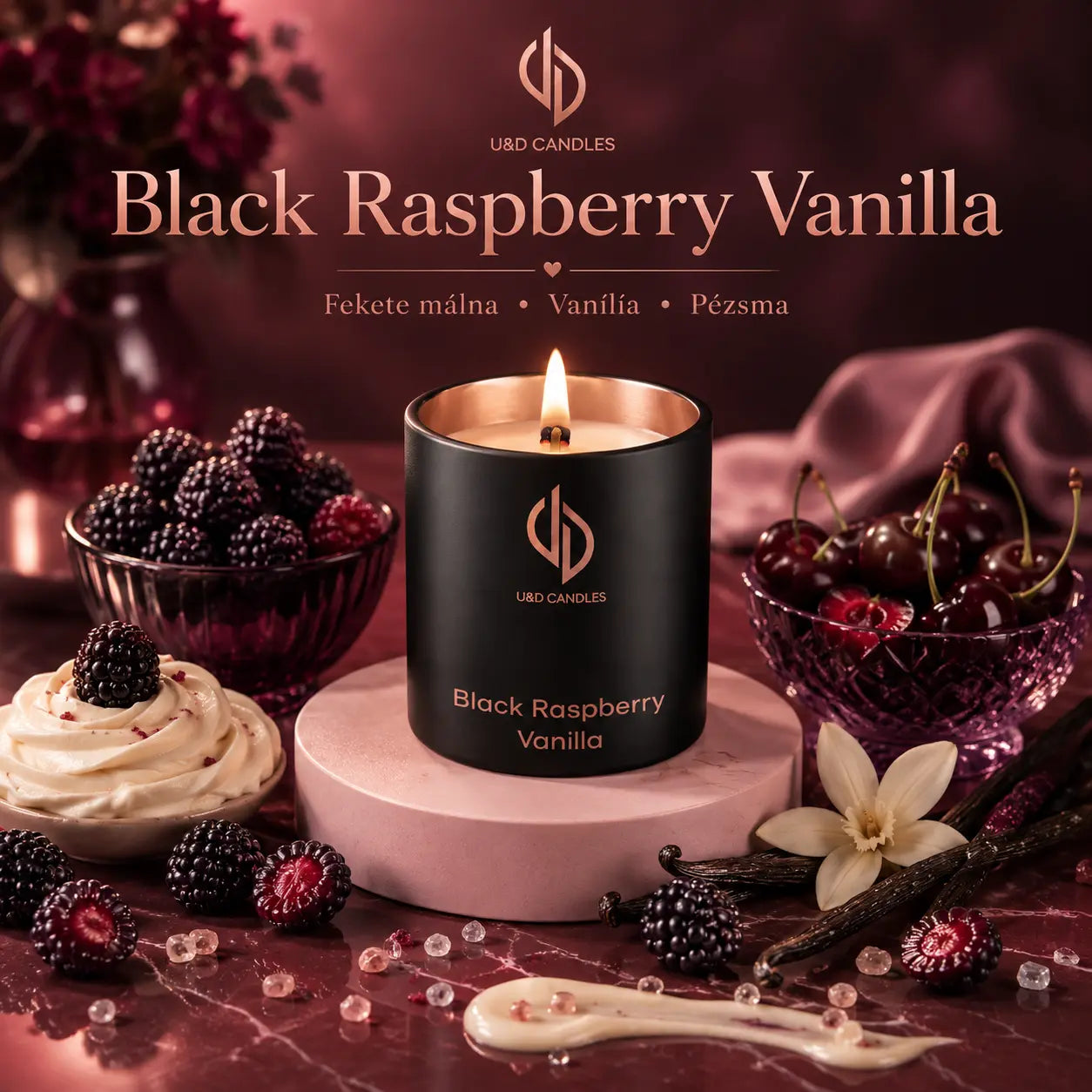 Black Raspberry Vanilla - Fekete Málnás Csábítás