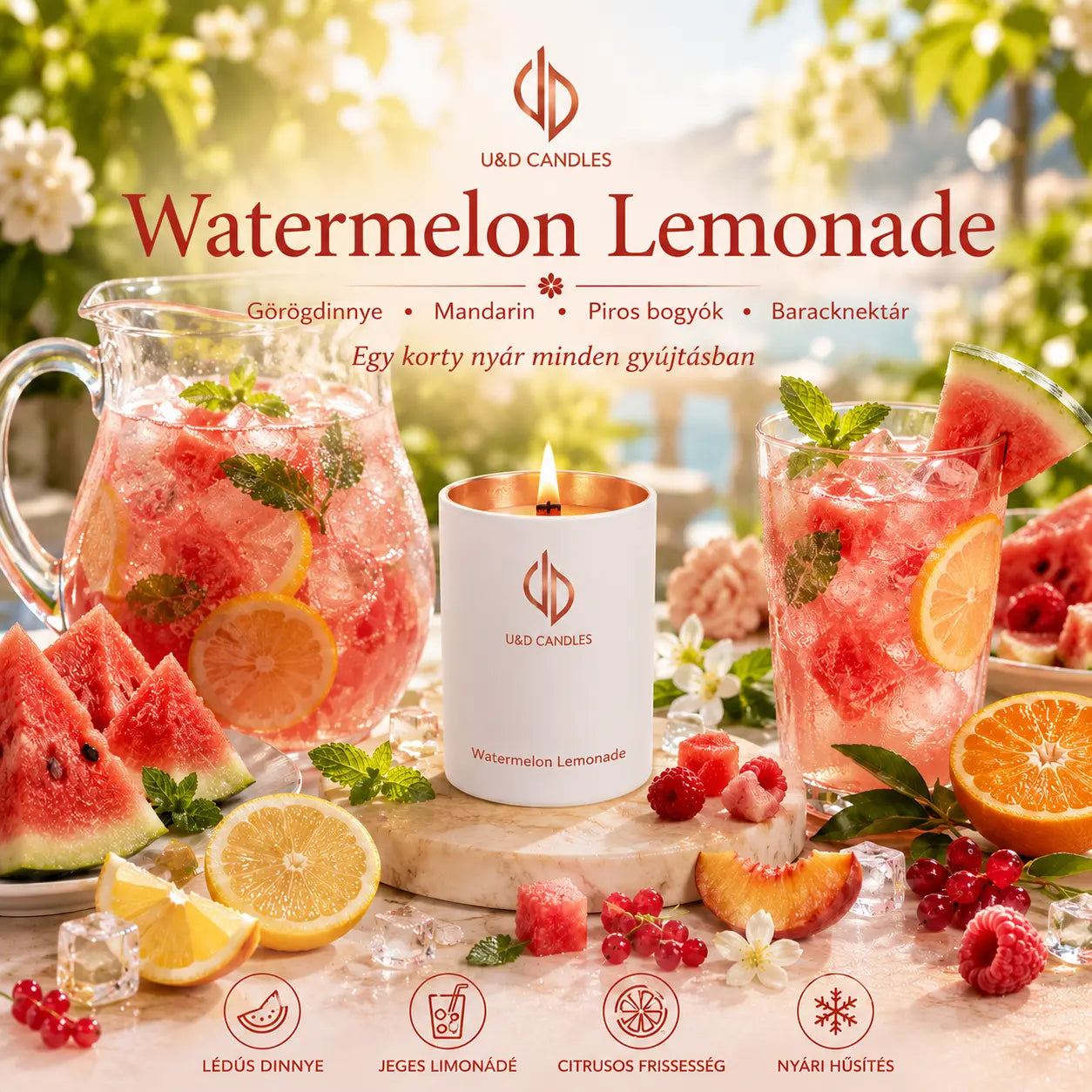 Watermelon Lemonade – Egy korty nyár minden gyújtásban