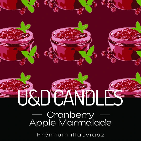 Cranberry Apple Marmalade - Viaszkocka