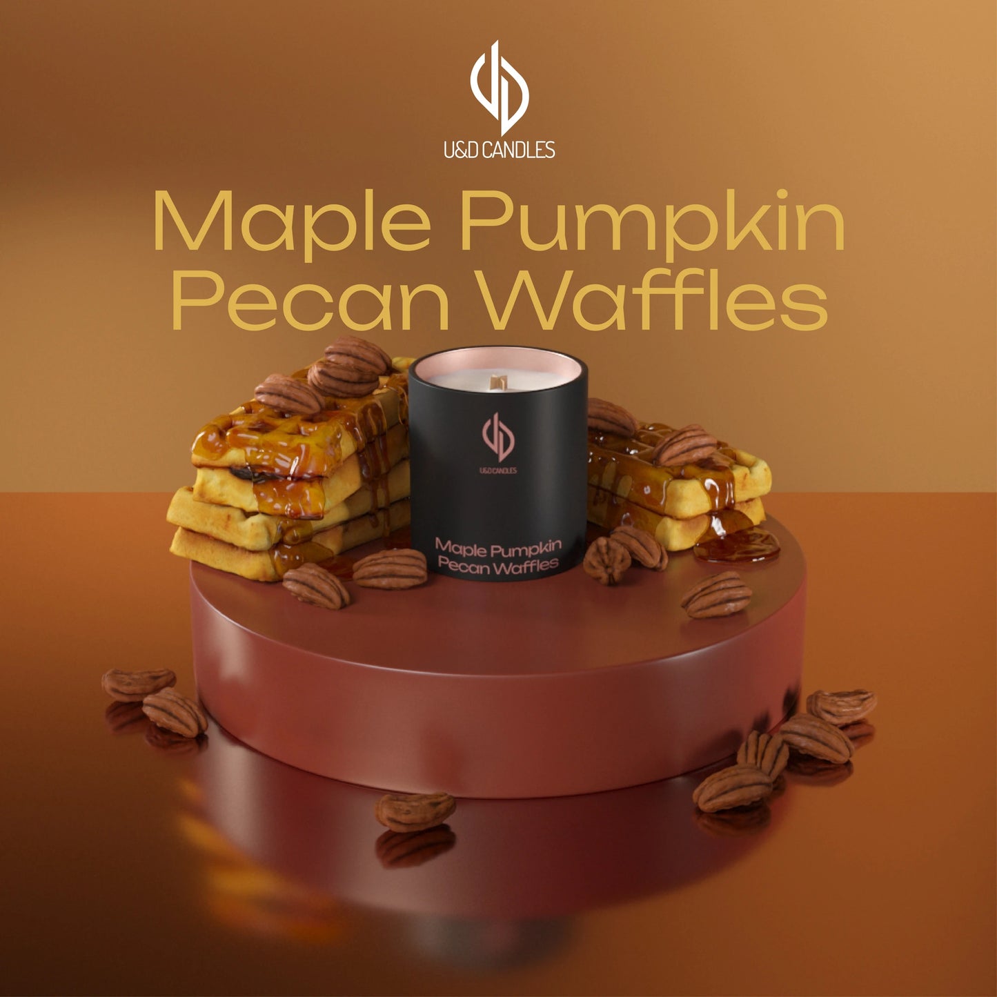Maple Pumpkin Pecan Waffles - Édes élmény az őszi forgatagban