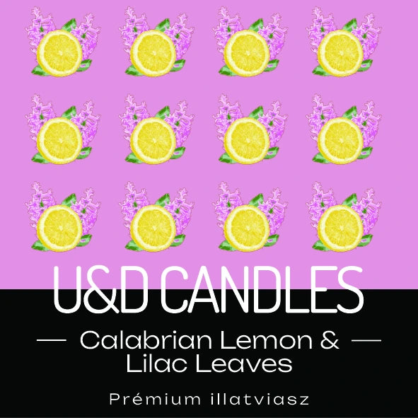 Calabrian Lemon & Lilac Leaves - A mediterrán frissesség illata illatviasz (30g)