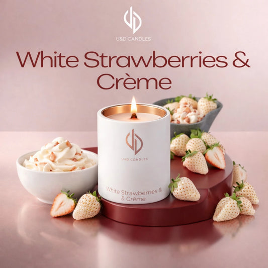 White Strawberries & Crème - Bársonyos Fehér Eper
