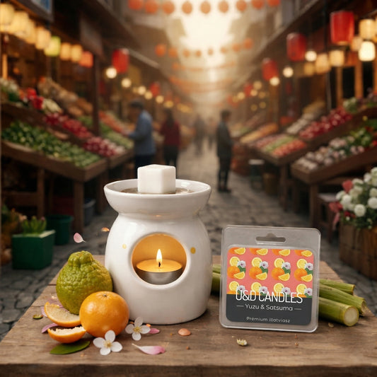 Yuzu & Satsuma - Egy Ázsián átívelő illatos utazás  illatviasz (30g)