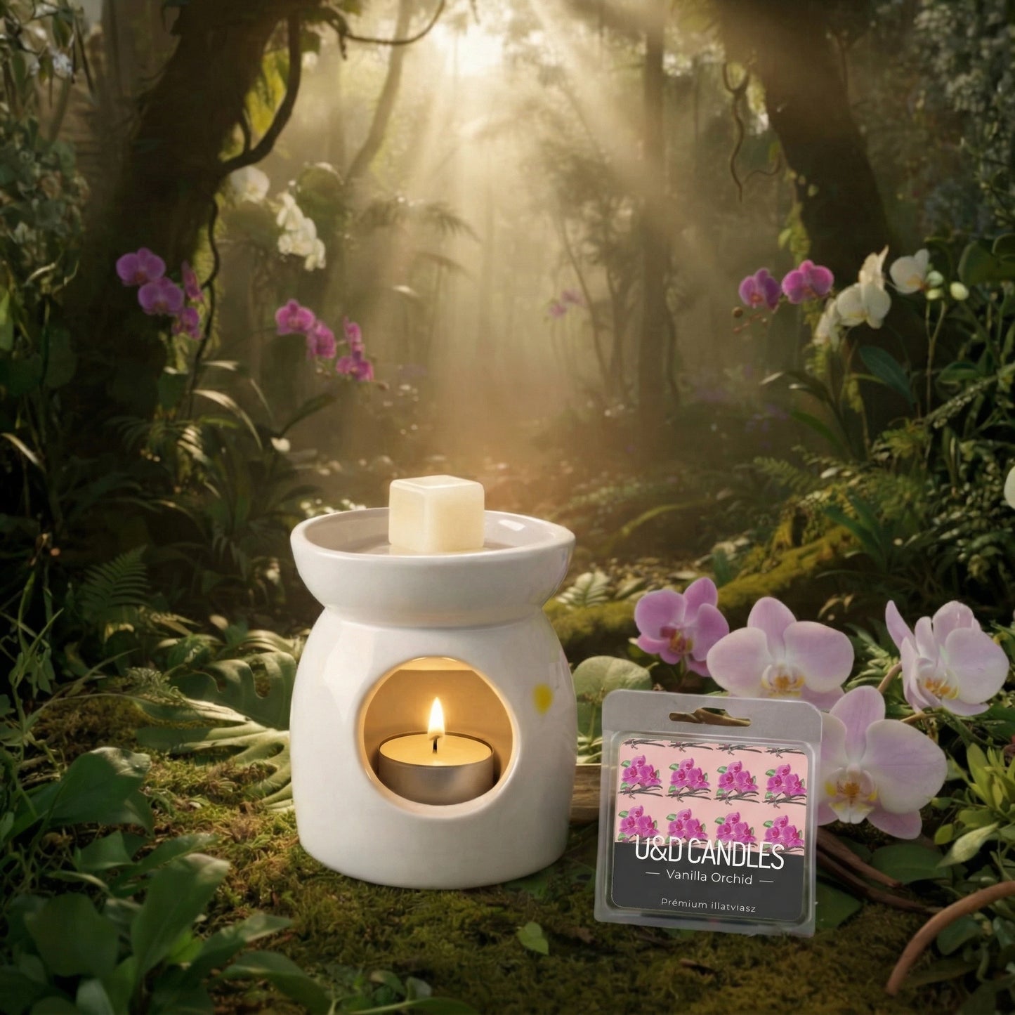 Vanilla Orchid - Egy esőerdő varázsa illatviasz (30g)