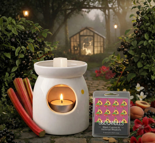 Black Currant & Victorian Rhubarb - Egy viktoriánus kert titkai illatviasz (30g)
