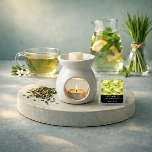 Green Tea & Lemongrass Ritual - Zöld Tea és Citromfű Rituálé illatviasz (30g)