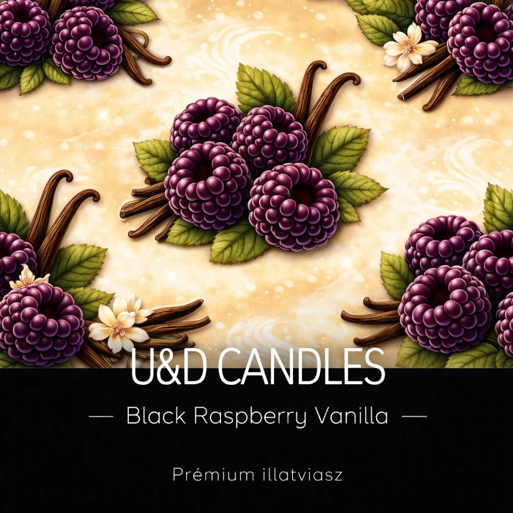 Black RaspberryVanilla - Fekete Málnás Csábítás illatviasz (30g)